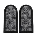 Black And White Boho Elephant Print Skillet Handle Cover