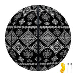 Black And White Boho Tribal Print Basketball
