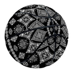 Black And White Boho Tribal Print Basketball