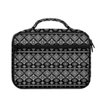 Black And White Boho Tribal Print Briefcase Bible Bag