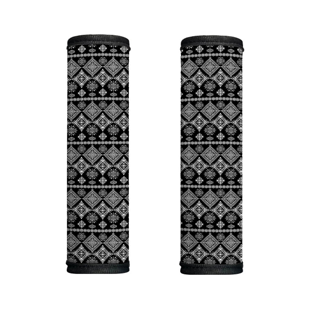 Black And White Boho Tribal Print Handle Covers
