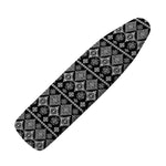 Black And White Boho Tribal Print Ironing Board Cover