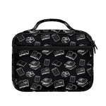 Black And White Books Pattern Print Briefcase Bible Bag
