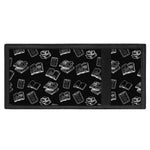 Black And White Books Pattern Print Trifold Wallet