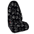 Black And White Books Pattern Print Waterproof Car Seat Cover