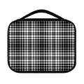 Black And White Border Tartan Print Classic Bible Case