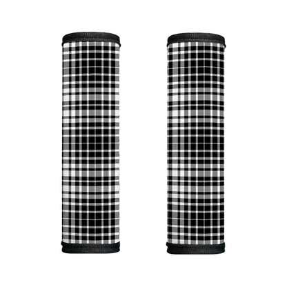 Black And White Border Tartan Print Handle Covers