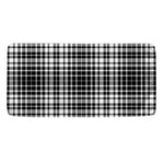 Black And White Border Tartan Print Towel