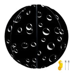 Black And White Bubble Pattern Print Basketball