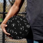 Black And White Bubble Pattern Print Basketball