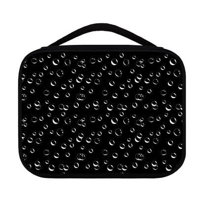 Black And White Bubble Pattern Print Classic Bible Case