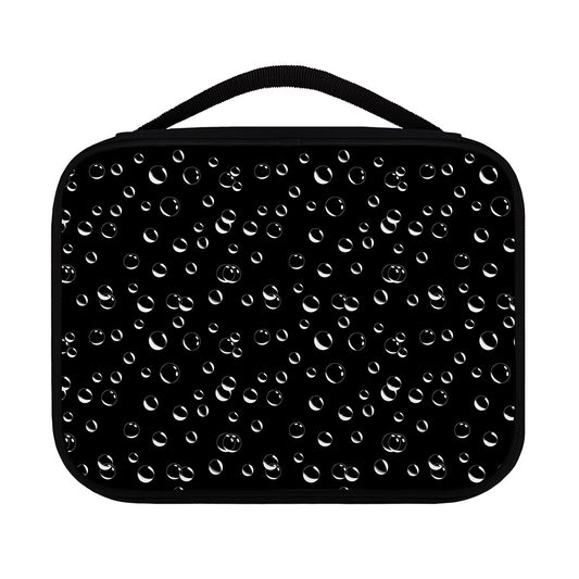 Black And White Bubble Pattern Print Classic Bible Case