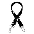 Black And White Bubble Pattern Print Dog Seat Belt