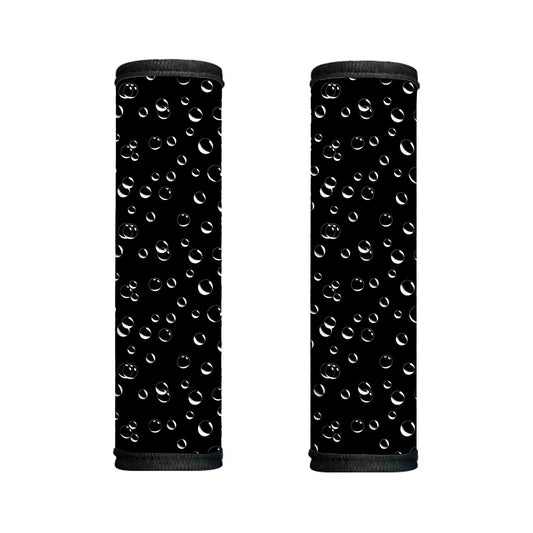 Black And White Bubble Pattern Print Handle Covers