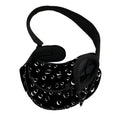 Black And White Bubble Pattern Print Pet Sling Carrier