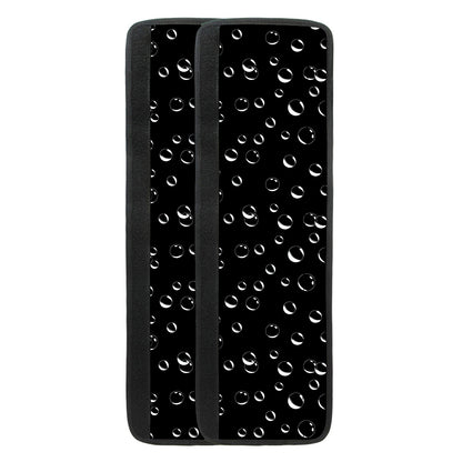Black And White Bubble Pattern Print Refrigerator Handle Covers