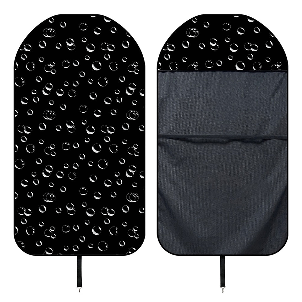 Black And White Bubble Pattern Print Waterproof Car Seat Cover