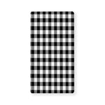 Black And White Buffalo Plaid Print Baby Crib Sheet