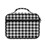 Black And White Buffalo Plaid Print Briefcase Bible Bag