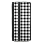 Black And White Buffalo Plaid Print Refrigerator Handle Covers