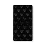 Black And White Bull Pattern Print Baby Crib Sheet