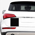 Black And White Bull Pattern Print Car Sticker