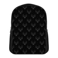 Black And White Bull Pattern Print Casual Backpack