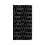 Black And White Cactus Pattern Print Baby Crib Sheet