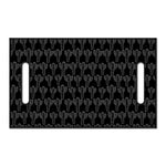 Black And White Cactus Pattern Print Golf Cart Seat Cover