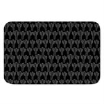 Black And White Cactus Pattern Print Indoor Door Mat
