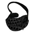 Black And White Cactus Pattern Print Pet Sling Carrier