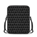 Black And White Cactus Pattern Print Rectangular Crossbody Bag