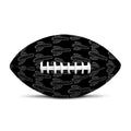 Black And White Cactus Pattern Print Rugby Ball