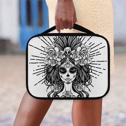 Black And White Calavera Girl Print Classic Bible Case