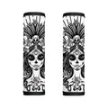 Black And White Calavera Girl Print Handle Covers