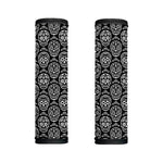 Black And White Calavera Skull Print Handle Covers
