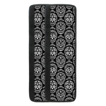 Black And White Calavera Skull Print Refrigerator Handle Covers