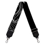 Black And White Cancer Sign Print Bag Strap