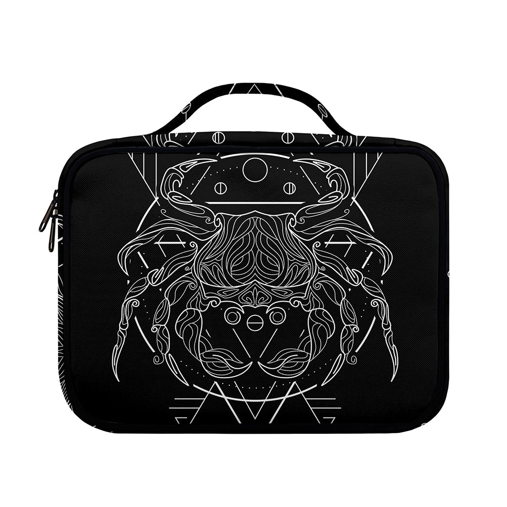 Black And White Cancer Sign Print Briefcase Bible Bag