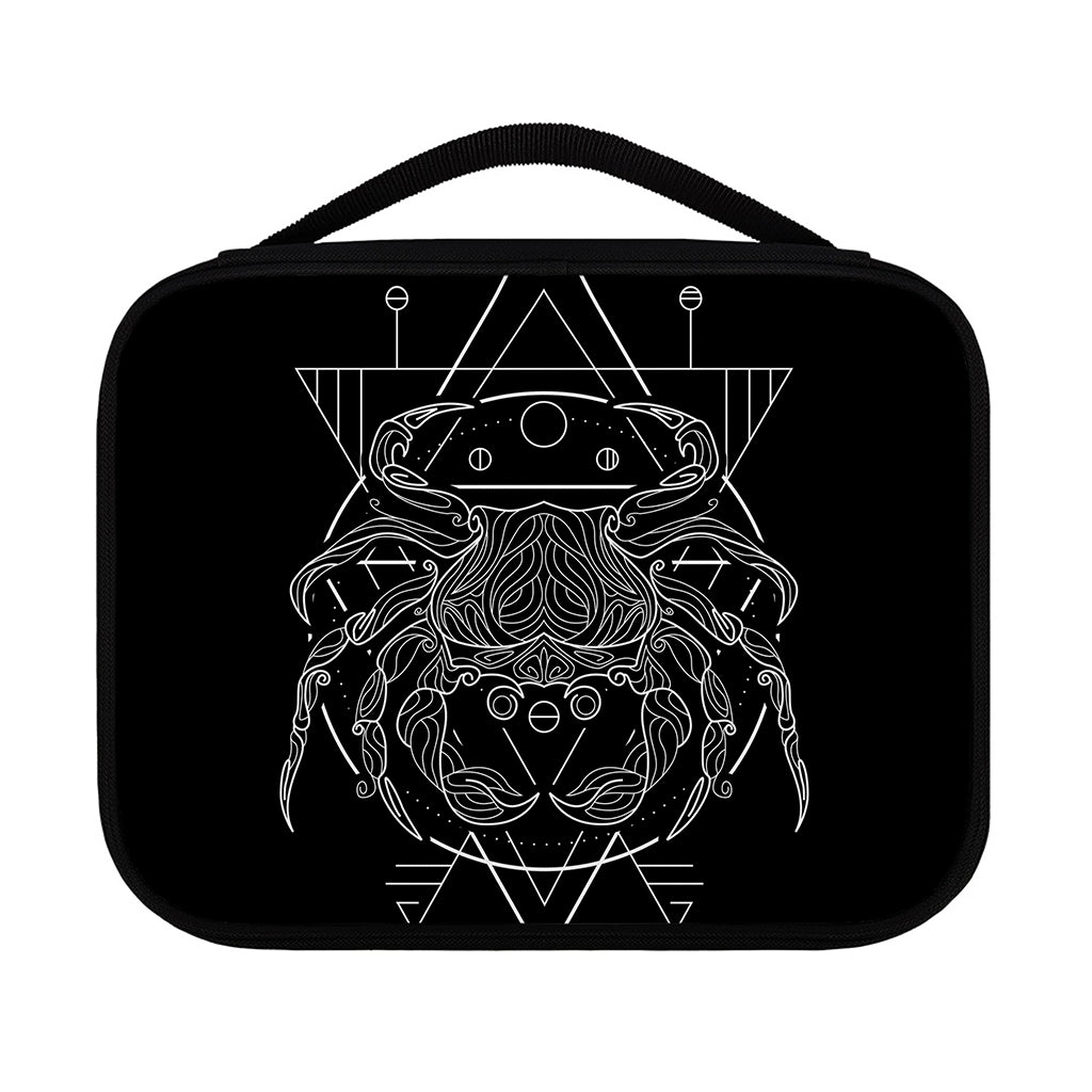 Black And White Cancer Sign Print Classic Bible Case
