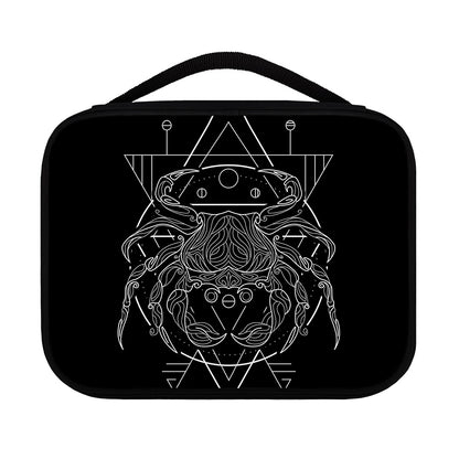 Black And White Cancer Sign Print Classic Bible Case