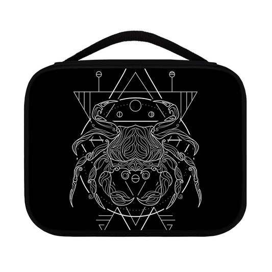 Black And White Cancer Sign Print Classic Bible Case