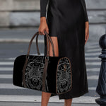 Black And White Cancer Sign Print Duffle Bag