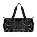 Black And White Cancer Sign Print Gym Bag