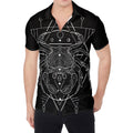 Black And White Cancer Sign Print Men's Shirt