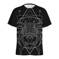 Black And White Cancer Sign Print Men's Athletic T-Shirt