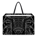 Black And White Cancer Sign Print Utility Tote Bag
