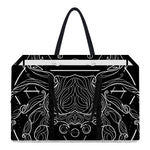 Black And White Cancer Sign Print Utility Tote Bag