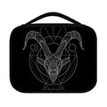 Black And White Capricorn Sign Print Classic Bible Case