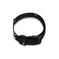 Black And White Carrot Pattern Print Dog Collar